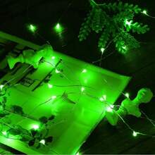 1 buah Lampu Hias Plastik 10/20/30/50/100/200 LED, Panjang 1/2/3/5/10/20M, Lampu Dekoratif Lucu yang Dapat Diperpanjang untuk Rumah - MultiWarna - View 9