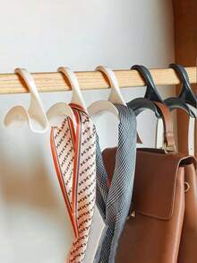 6/3/1pc Handbag Hooks, Closet Organizer Hangers, Storage Rack For Handbags, Backpacks, Hats And Scarves