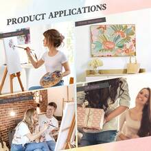 1PC Painting By Number For Adults Beginner, DIY Gift Canvas Painting Kits, Beautiful View Oil Painting Kit, DIY Paint Adult Crafts For Gift Home Wall 12x16inch