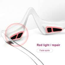 Red Light Relax For Dark Circles, Puffiness & Fine Lines - Hands-Free Eye Care Mask With Technology, USB Rechargeable, Unisex Design For Women & Men, Eye Mask, Skincare Routine, Sleek Design, Adjustable Strap