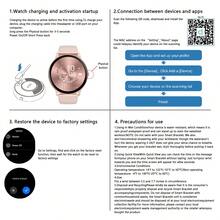 Nuevo reloj inteligente LIGE para mujeres, resistente al agua, seguimiento de actividad, asistente de voz, llamadas inteligentes, reproducción de música, recordatorio de sedentarismo, reloj inteligente multifuncional y de moda para mujeres - Negro - Ver 9