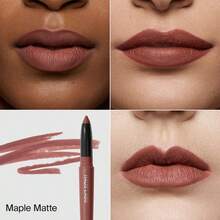 Haus Labs by Lady Gaga قلم أحمر شفاه Haus Labs Le Monster #Maple مطفي بلون خوخي بني دافئ - #القيقب - مشاهدة 2