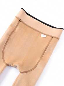 Women Leggings - Coffee Brown - View 5