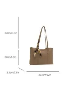 Nueva bolsa de hombro versátil de lujo con estampado gráfico para mujeres