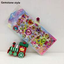 1 套贴纸，包含各种款式的贴纸、爱心贴纸、文具贴纸、彩色饰品贴纸和少女公主普通贴纸（款式随机）