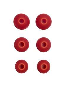 JBL Auriculares con cable tipo C Tune 310C, audio de alta resolución con convertidor digital a analógico, control remoto con 3 botones de ecualización preestablecida y micrófono, cable plano antienredos, compatible con dispositivos USB-C - Rojo - Ver 5