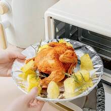 Rollo de papel de aluminio grueso avanzado - 1000/2000 cm de largo, multicapa resistente al calor, adecuado para hornear, barbacoa y cocinar, muy adecuado para uso familiar/restaurante y picnic al aire libre, una herramienta esencial para hornear en la cocina. Imprescindible para vacaciones/Acción de Gracias.