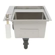 YUNRUX Kitchen Sinks - Silver - View 3
