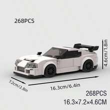 MIKEMENG Speed Racing Car Building Blocks Set, STEM Educational Creative Toy For Children, DIY Car Model Kit For Boys, Birthday/Halloween/Christmas Gift For Husband/Boyfriend, Collectible And Room Decor, Affordable Present