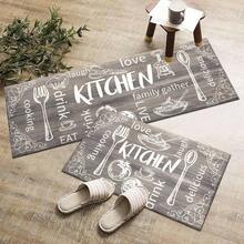 1 tấm thảm sàn nhà bếp, thảm thoát nước Polyester, thích hợp cho nhà bếp, phòng khách, lối vào, ban công, trang trí nhà cửa, chống bẩn, quán cà phê, quán bar, ngày lễ, tiệc tùng, phòng ngủ, trang trí phòng tắm - Nhiều màu - Xem 5