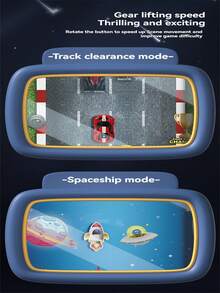 Kids Racing Adventure Game Console, Electric Steering Wheel With Sound & Light Effects, Interactive Toy For Parent-Child - Multicolor - View 4