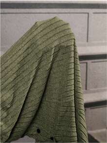 Falda Dama Larga Casual Elegante Mujer falda midi mujer - Verde - Ver 6