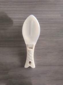 1 件装塑料鱼鳞刮刀带盖，手动厨房鱼鳞工具 - 彩色 - 查看 6