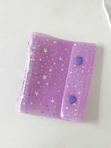 M5卡片相册 透明全息明星卡片相册 适合爱豆照片卡收藏 3寸卡片DIY相册 开学必备文具 (产品相册，略显粗糙，谨慎购买) - 彩色 - 查看 6