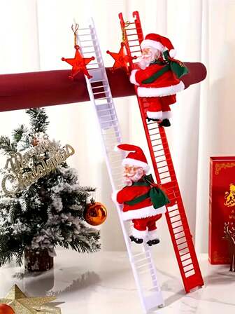 1 st stege jultomten julgransprydnad liten julgransdekoration som kan hängas lämplig för juldekoration och nyårsfest dekoration presenter heminredning juldekorationer rumsdekoration vinter juldekorationer hem julklappar juldekoration