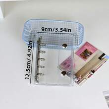 M 双环双页活页夹，透明环封贴纸，贴纸书，贴纸书架，封口书，补充包，透明贴纸书，活页夹 - 均碼 - 查看 5