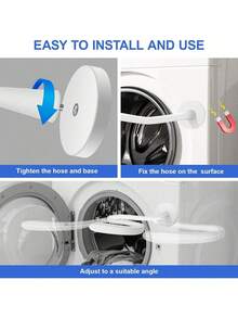 1PC Magnetic Washer Door Holder,Universal Front-Load Washer Prop - Flexible Adjustable Arm With Strong Magnet - Prevents Mold & Odors - Perfect Gift For RV Owners/Airbnb Hosts/Moms - Great For Spring Cleaning & Housewarming - Multicolor - View 8