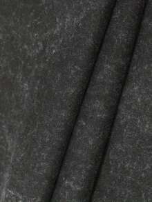 Men Shirts Men Clothes Retro Vintage Pattern Let Everything That Has Breath Washed-Shirt Double-Sided Printed-Shirt Heavy 230g Cotton Falling Shoulder-Shirt Men'S Retro Street-Shirt Basic-Shirt Loose Hop Universal Top Washed Retro-Shirt Men Shirts Men ClothesUnisex Casual-Shirts - 黑色 - 查看 5