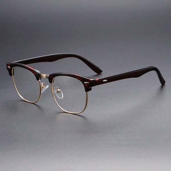 Unisex Casual Plain Color Glasses, Suitable For Daily Life, Travel And Vacation