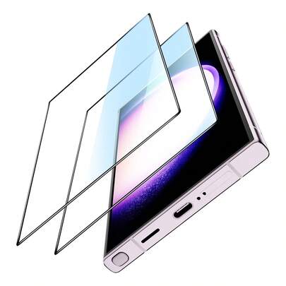 9H Hardness Tempered Glass Is Suitable For Galaxy S22/22+/22 Ultra/23/23+/23 Ultra/23 FE/24/24+/24 Ultra/24 FE/25/25+/25 Ultra/25 Edge/25 FE Full Scre