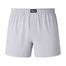 POLO STAR Kit 3  Canção Underwear Premium Viscose Bamboo Fiber Sleepwear Cotton Touch Ice Silk Pajamas - 淺灰色 - 查看 2