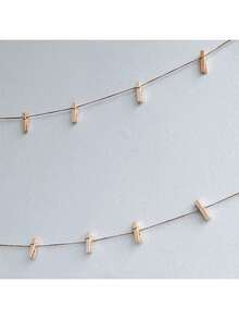 21 piezas/Set Banderín de fotos de papel, Set de banderín, clips y cuerda, Marco de fotos de pared de papel blanco, Fondo decorativo colgante de fotos para bodas, aniversarios, cumpleaños, fiestas, decoración del hogar, decoración de escritorio DIY (con clips y cordel) Envío aleatorio