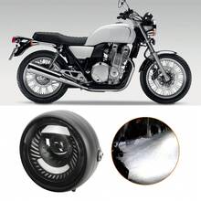Universal 6.5 Inch 12V Motorcycle LED Headlight With High And Low Beam. - Black - View 4