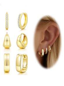 6Pcs Hoops Set