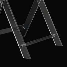 YUNRUX Acrylic Folding Table, Acrylic Side Table, Colorful Acrylic Side Table - 彩色 - 查看 7