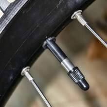 4 件套自行车转换接头美式转法式轮圈旋塞阀转换套件适用于自行车配件