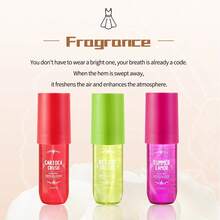 1 Spray parfumat brazilian, deodorant pentru țesături, spray împrospătant și opțiuni de parfum - odorizant de cameră pentru interior/exterior, spray parfumat multistrat pentru sporirea fericirii, spray împrospătant natural de lungă durată, Release Elegance Rio De Janeiro Caramel brazilian Vanilie, Nuci, Fistic. Fructul dragonului. Iasomie. Trandafir. Potrivit pentru întâlniri, petreceri, vacanțe, familii, hoteluri și birouri.