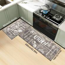 1 tấm thảm sàn nhà bếp, thảm thoát nước Polyester, thích hợp cho nhà bếp, phòng khách, lối vào, ban công, trang trí nhà cửa, chống bẩn, quán cà phê, quán bar, ngày lễ, tiệc tùng, phòng ngủ, trang trí phòng tắm - Nhiều màu - Xem 13
