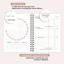 iscool Planners - 裸色和金色 - 查看 10