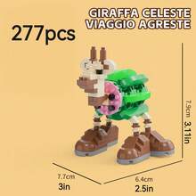 Seria klocków Starożytne Stworzenia, seria AI Shanhaijing, Zabawki z klocków Nieznane Stworzenia, Zabawki z klocków dla dzieci, Zwierzęta z klocków o unikatowych kształtach, Edukacyjne zestawy montażowe i konstrukcyjne, Rekin, Bombowiec Krokodyla, Drewniany Człowiek, Duch Drzewa, Żaba z Opon, Słoń Kaktusowy, Małpka Bananowa, Zabawki do Eksploracji Nieznanego dla Dzieci, Idealne jako kreatywne prezenty, Prezenty świąteczne, Prezenty urodzinowe