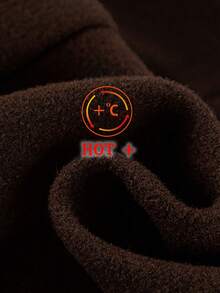 KM Winter Women, Solid Color Long Sleeve Double-Breasted Casual Jacket , Chic, There Is A Belt, Autumn Going Out Friends OverJacket, For Friends, Wife, Girlfriend Gifts, Wide-Shoulder Style Short Jacket, Halloween, Christmas Women, Tops - Coffee Brown - View 11