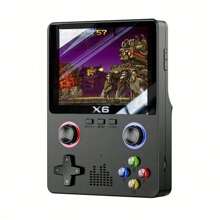 便携式手持游戏机、口袋游戏设备、电池续航时间更长的旅行游戏机、宽广的游戏时间、IPS 高清屏幕、TF 卡、OTG 适配器和 USB 充电线、多语言支持、复古手持游戏机 Linux 系统、口袋游戏播放器、双系统高清彩屏、游戏玩家的完美情人节礼物