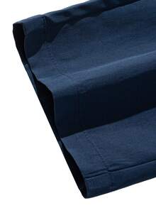 Men's Outdoor Trekking, Fishing, Camping, Mountain Climbing, Fitness, Running, And Casual Fashion Workwear Zipper Large-Pocket Elastic Waistband Slant-Pocket Straight-Leg Gray Pants - Royal Blue - View 9