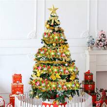 Christmas Tinsel Garland Indoor String Lights Christmas Foil Garland Suitable For Trees, Indoor Decoration, Perfect For Weddings And Holiday Celebrations New Year Decoration Holiday Decor Party Venue Room Decoration Ribbon Home Lighting Holiday String Lights 1pc 16ft Christmas Garland Tinsel Not Including Batteries Holiday Garland String Lights Sparkling LED Fairy Garland String Lights Festive Hanging Decoration Home Kitchen Room Decoration - Battery Box Color Strip - View 8