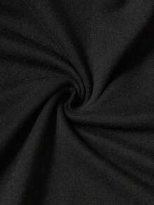 new men's casual style breathable short-sleeve high-quality T-shirt summer round neck machine washable  print couple same style top + black Psicologia Text With Brain Graphic Suitable for sports and daily casual wear - Negro - Ver 5