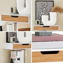 SoBuy FRG92-WN, Floating Drawer, Wall Mounted Drawer, Wall Shelf Storage Display Shelving - White - View 6