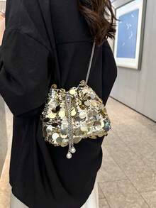 Glitter/Bling For Dinner/Banquet For Party Glamorous Women Evening Bags Women Crossbody Bag Lightweight For Girl, Teen Girls