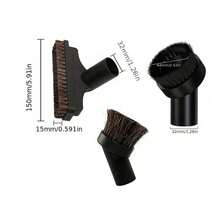 SOKANY Bộ phụ kiện máy hút bụi 6 món, bao gồm: đầu nối 32/35mm + đầu hút phẳng + đầu hút 2 trong 1 + đầu hút ghế sofa + bàn chải hình móng ngựa + bàn chải vuông bằng nhựa PP. Phù hợp với nhiều loại máy hút bụi. Các phụ kiện khác nhau cho các tình huống làm sạch khác nhau. Phụ kiện thiết yếu cho việc dọn dẹp nhà cửa. - màu đen - Xem 9