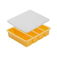 Elevate Your Drink Game With Silicone Ice Cube Tray For Big Blocks Of Fun - 黃色 - 查看 8
