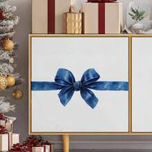 Autocolante de perete DIY - Autocolante cu funde roșii și albastre, Decor de perete autoadeziv, Autocolante pentru uși, Autocolante pentru frigider, Autocolante pentru ferestre, Material vinil, Ușor de aplicat și îndepărtat, Adeziv durabil, Acoperire fără efort a petelor, Transformare cu cost redus, Margini de lungă durată, Non-onded, Decor estetic pentru casă