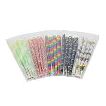 8pcs/Box Random Pattern Pre-Rolled Cigarette Filter Tips, New Design, Healthy & Household Items, Tobacco Accessories, Rolling Papers And Tubes, Paper Material - Random Colors and Styles - View 3