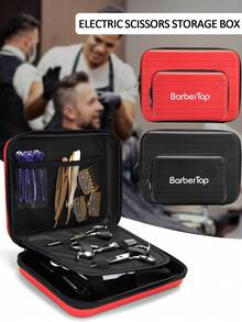 Geantă de scule pentru frizerie, tuns pentru frizerie, geantă de tuns pentru frizerie, organizator de călătorie pentru ghid de tăiere cu pieptene, ulei pentru lame de tuns, perie de curățare și alte kituri de îngrijire, perie Slick Back, accesorii pentru frizerie, uscător de păr, păr, frizerie, instrumente de păr, produse pentru păr, uscător de păr, păr, accesorii, produse pentru păr, instrumente de păr, articole pentru păr, îngrijirea părului, perie pentru păr creț, frizerie, accesorii pentru frizerie, echipamente de coafură - Multicolor - Vizualizare 2