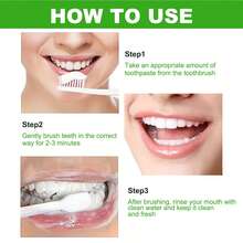 芦荟亮白牙膏 - 修复和保护敏感牙齿并预防蛀牙，美白牙齿并去除污渍和污垢 - 敏感牙齿护理的理想选择 - 白色 - 查看 7