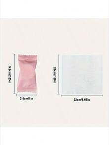 50/20片装超强吸水一次性压缩毛巾 - 户外旅行、露营和应急包必备便携式卫生用品 - 小巧轻便，可重复使用 - 無花紋 - 查看 9