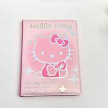 1pc Sanrio Hello Kitty Cartoon Diary, - This Cartoon-Patterned, Thickened, Colored Notebook With A Laser-Finished Softcover Features Thickened Pages And A Cute Print. It's The Perfect Gift For Girlfriends, Colleagues, And Coworkers. Suitable For Home, Office, On-The-Go, And Business Use, This Durable Diary, Memo Pad, And Women's Notebook Is Suitable For A Wide Range Of Occasions.
