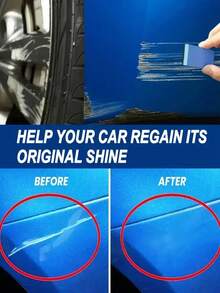 AosiDING S11 Car Paint Care Scratch Repairer Paint Scratch Repair Protection Scratch Removal Polish, Car Scratch Wax Deep Repair Artifact Paint Decontamination And Mark Removal Paste Scratch Repair Agent Cross-Border Version(Style Is Random) - Multicolor - View 11